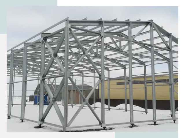 Каркасные ангары в Тобольске