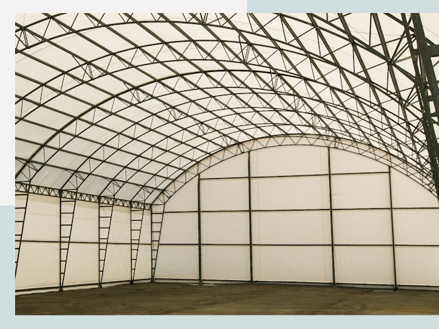 Арочные ангары от 610 руб. в Тобольск и Тюменская область