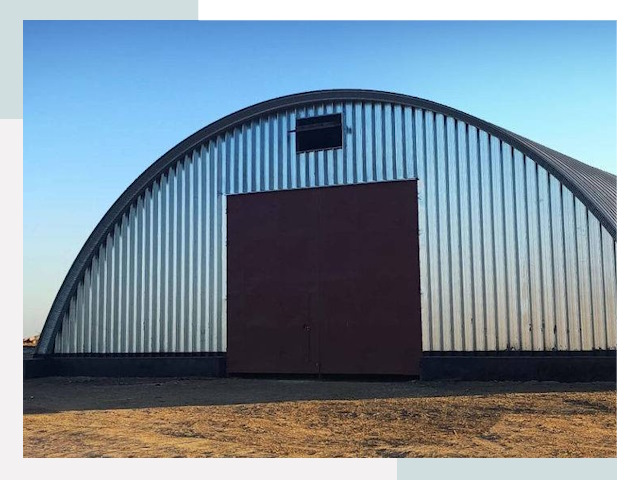 Арочные ангары в Тобольске