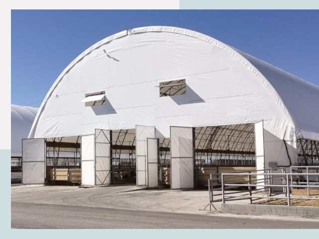 Тентовые ангары по цене 610 руб. в Тобольск