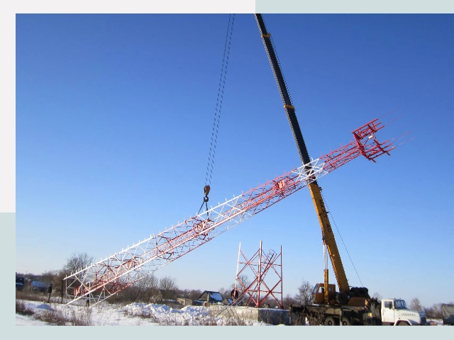 Строительство башен связи в Тобольске от 610 руб.