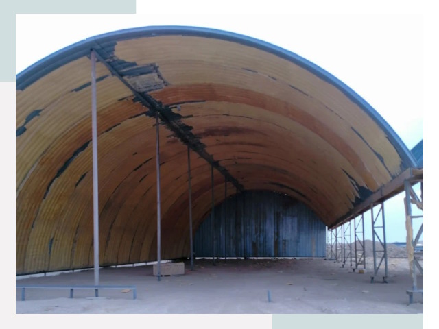 Реконструкция ангаров в Тобольске