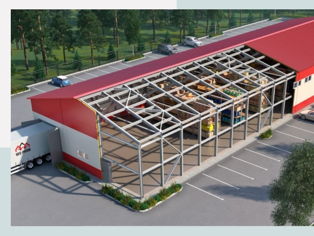 Проектирование ангаров в Тобольске от 610 руб.