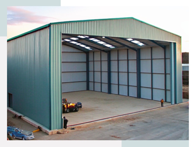 Строительство ангаров в Тобольске