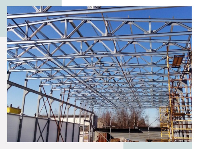 Металлокаркасы для складов в Тобольске