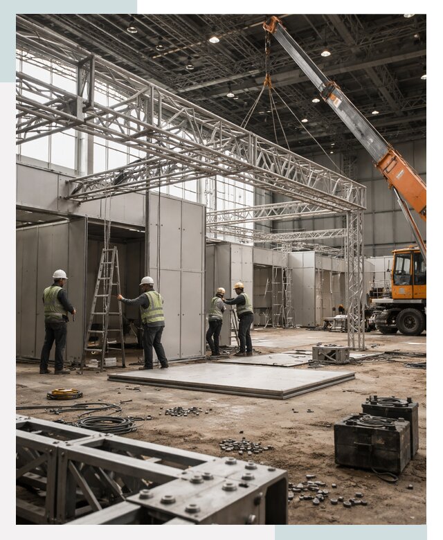 Строительство выставочных павильонов в Тобольске от 35585 р.| СтальСтрой-Тбл